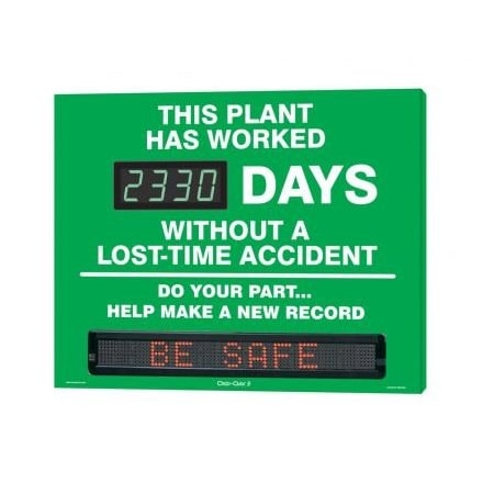 Accuform DIGIDAY 3 MOVING MESSAGE SMT330 SMT330